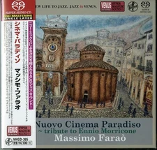 Massimo Farao Jazz Piano NEW CD(SACD) "Nuovo Cinema Paradiso" Paper Sl.Japan OBI