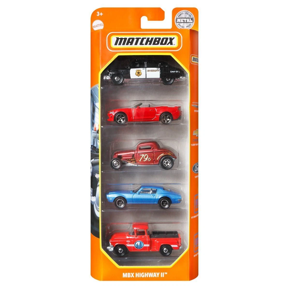 Matchbox GM 100th Anniversary 5-Car Collection Pack