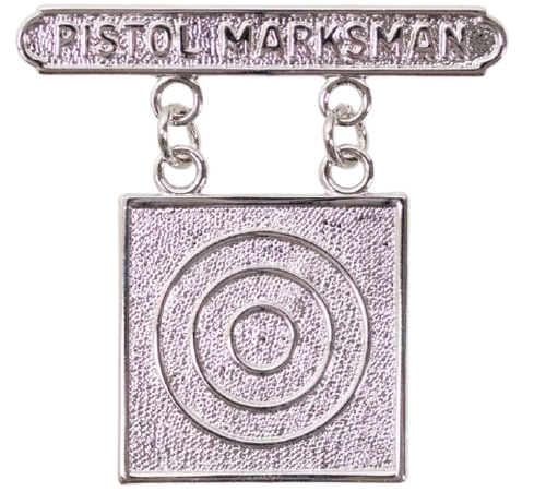 MARINE EXPERT RIFLE & PISTOL SHARPSHOOTER OR MARKSMAN BADGES & CHOOSE 3 ...