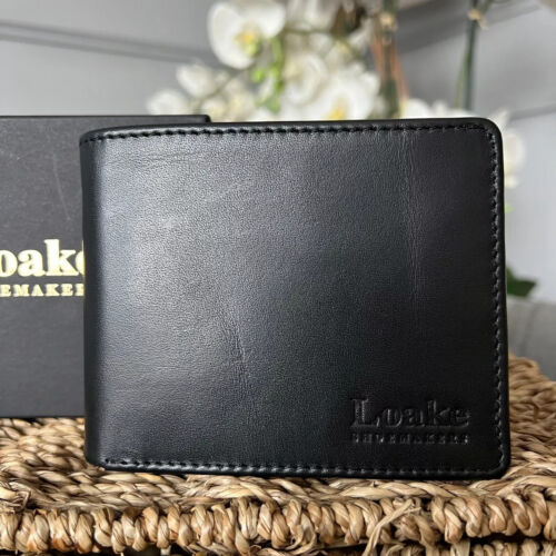 LOAKE Herren Geldbörse Barclay Kalbsleder Leder Portemonnaie Schwarz & RFID System -NEU - Bild 2 von 9
