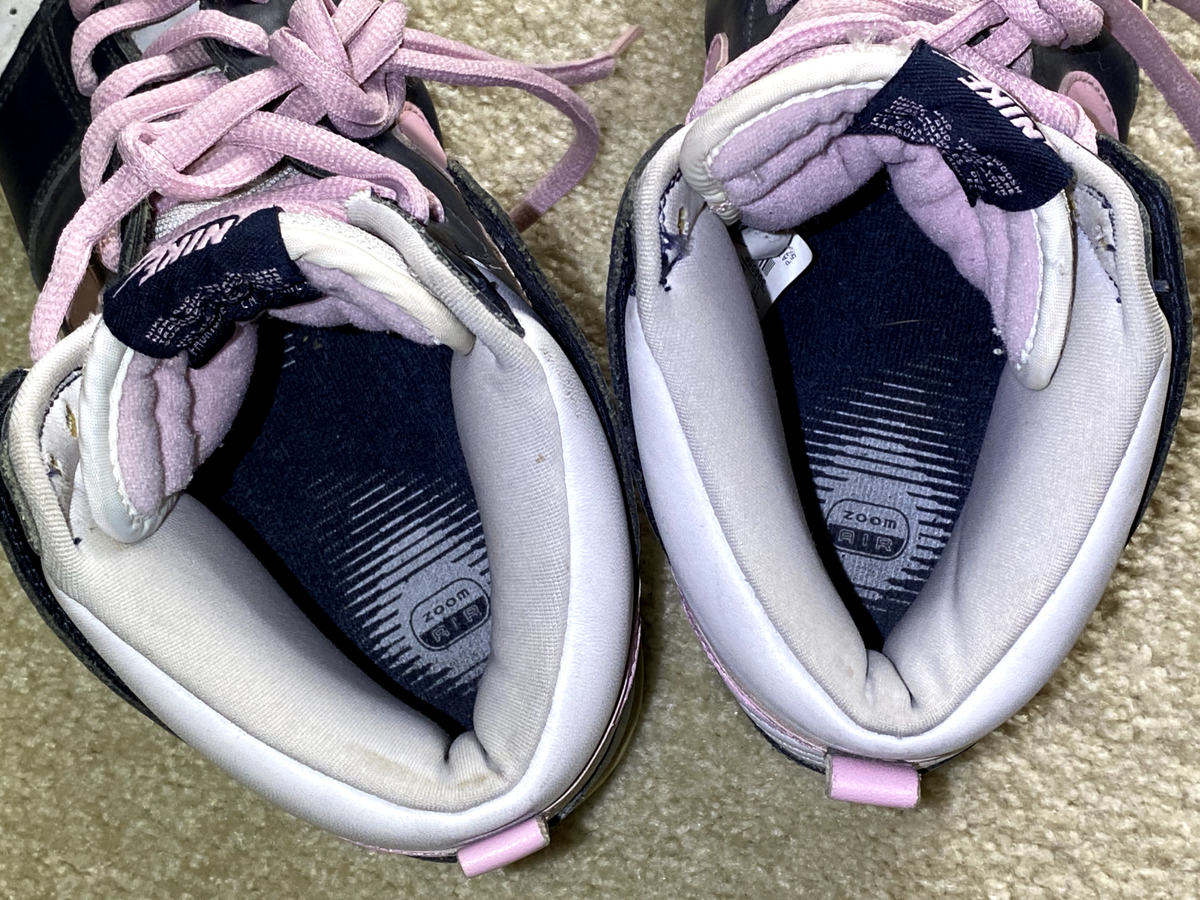 Size 11 - Nike SB Dunk High Pro Dark Obsidian Shy Pink | eBay