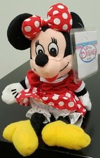 MINNIE MOUSE Bean Bag Plush - with Tag  Tag Protector
