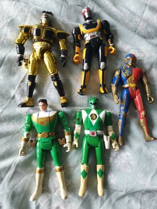 retro power rangers toys
