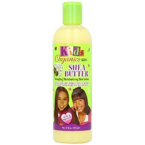Africa‘s BEST Kids Organics 2in1 Conditioner & Detangler – 355 Ml Mit Kaltgepresstem Olivenöl | Für Kinderhaare, Entwirrt & Pflegt