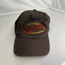 Fishing B.A.S.S. Bassmaster Brown Baseball Cap Hat One Size Adjustable Strap