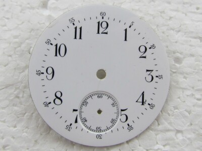 Chopard L.U.C Antique Swiss Pocket Watch Original Enamel DIAL Watch-face 43 mm