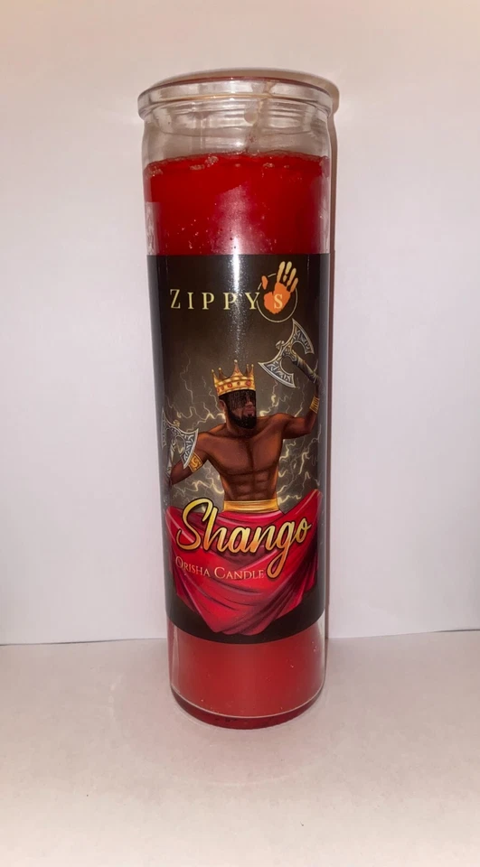 Shango/Chango santeria candle special prayer included **HELP IN A HURRY**