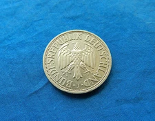 1959J Germany 1 Mark Coin *XF+*
