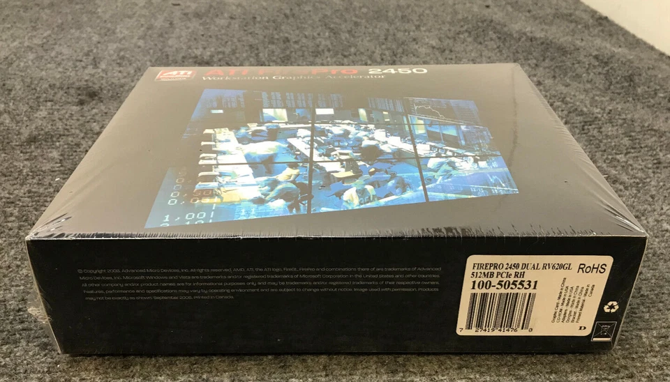 Lot of 7 ATI FirePro 2450 Workstation Graphics Accelerator - NIB, Sealed - - Image 4 of 4