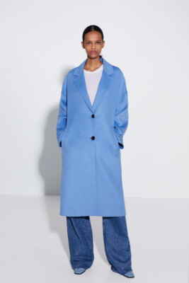 Zara Mantel Blau Electrónica Japonesa