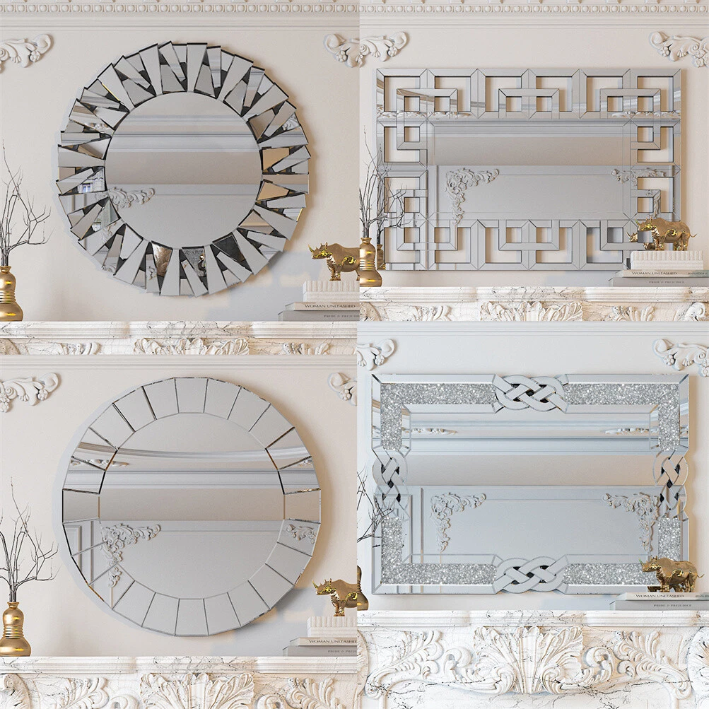Square wall mirrors decorative deals