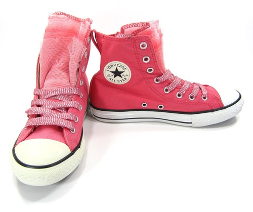 Converse Shoes Chuck Taylor Hi All Star Sheer Party Pink Sneakers Men 3  Womens 5 | eBay