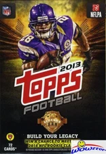 2013 Topps Football MASSIVE EXCLUSIVE Factory Sealed Hanger Box-72 Cards!