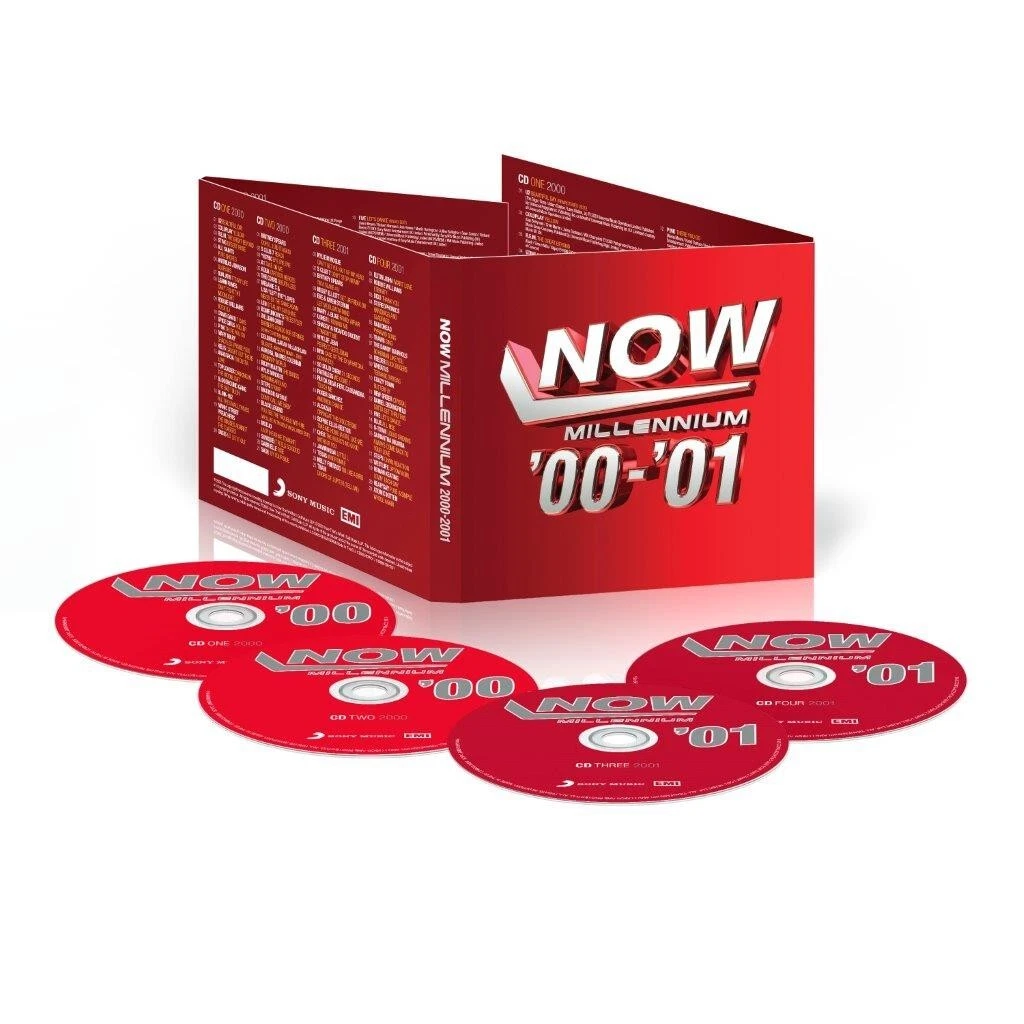 now millenium 00 01 digipak 4cd pre order 2nd june
