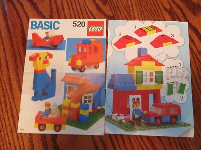 LEGO Basic: Manuals Only -520 plus one