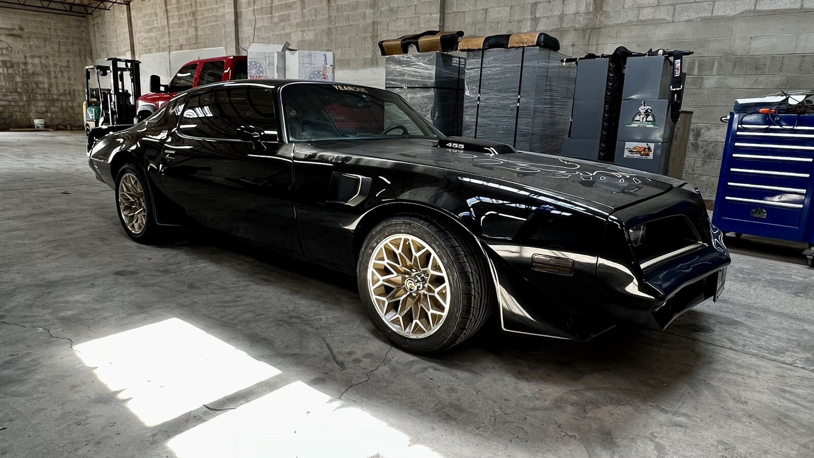 NEW 7781 YEARONE Bandit Firebird Trans Am Snowflake wheels 17x9 GOLD