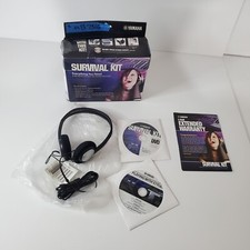 Yamaha Partial Survival Kit Headphones DVDs Music Instrument Incomplete