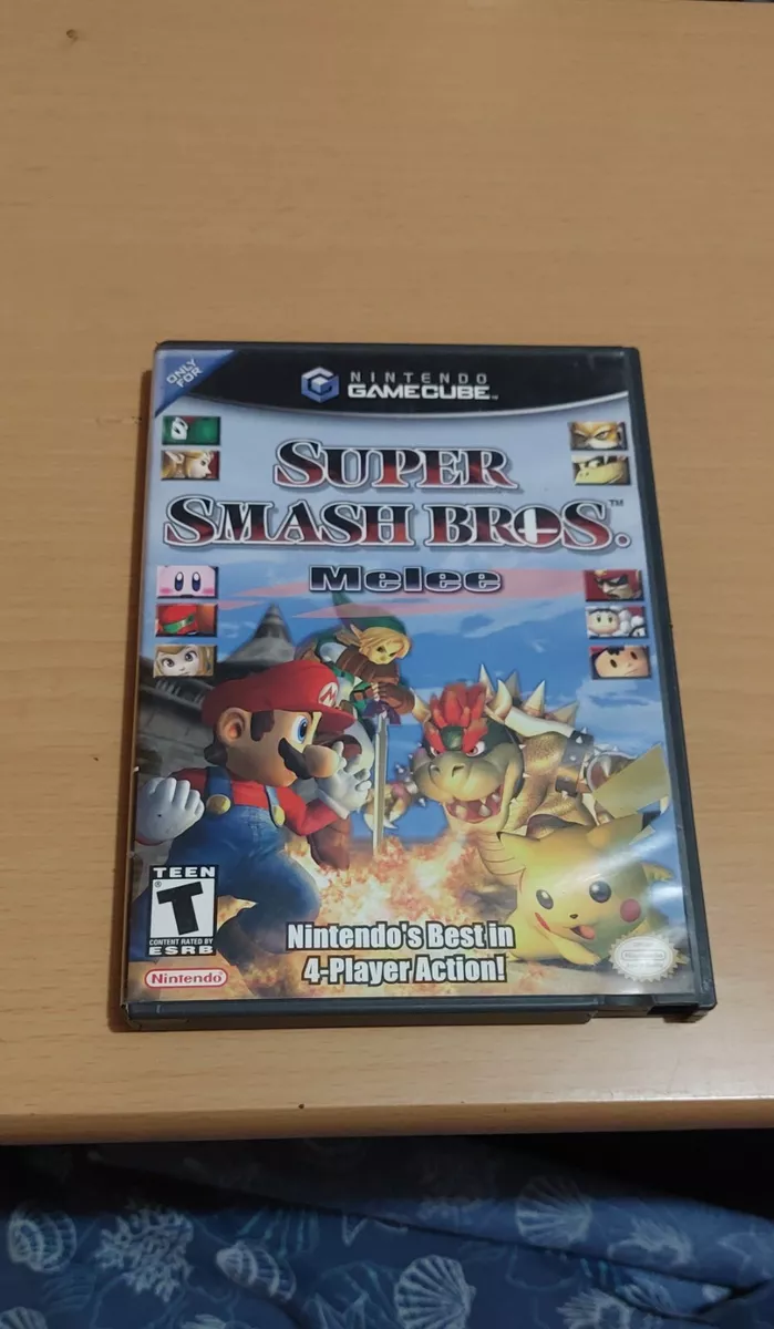 Super Smash Bros Melee - Nintendo GameCube, Complete - Game Disc, Case,  Manual