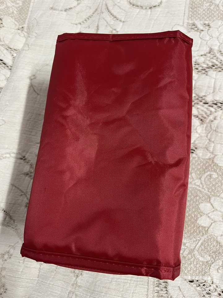 JM New York Red RollUp Toiletry Cosmetic Bag w/ Detachable Bags eBay