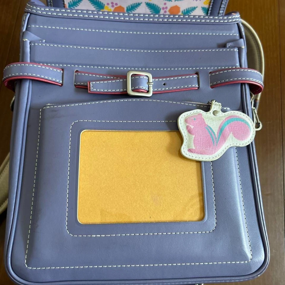 Tsuchiya Kaban Randoseru Bolso Escolar Japonés para Niños Mochila Cuero Púrpura Claro Foto 4 de 4