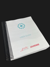 Janome Artistic Digitizer 2019 Users Guide 517 Color Pages - Free Shipping