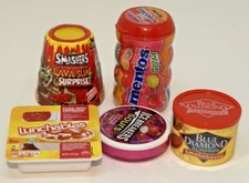 Miniature Play Pretend Mini Food Micro Mentos Lunchables Almonds Grocery Lot