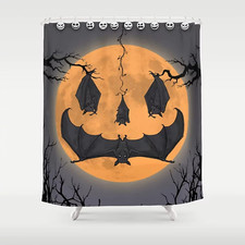 Skull Shower Curtain Hooks 12PCS Halloween Stainless Steel Decor Skeleton Ring