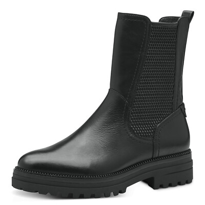 Tamaris women's Chelsea boot 1-25439-41 001 Black