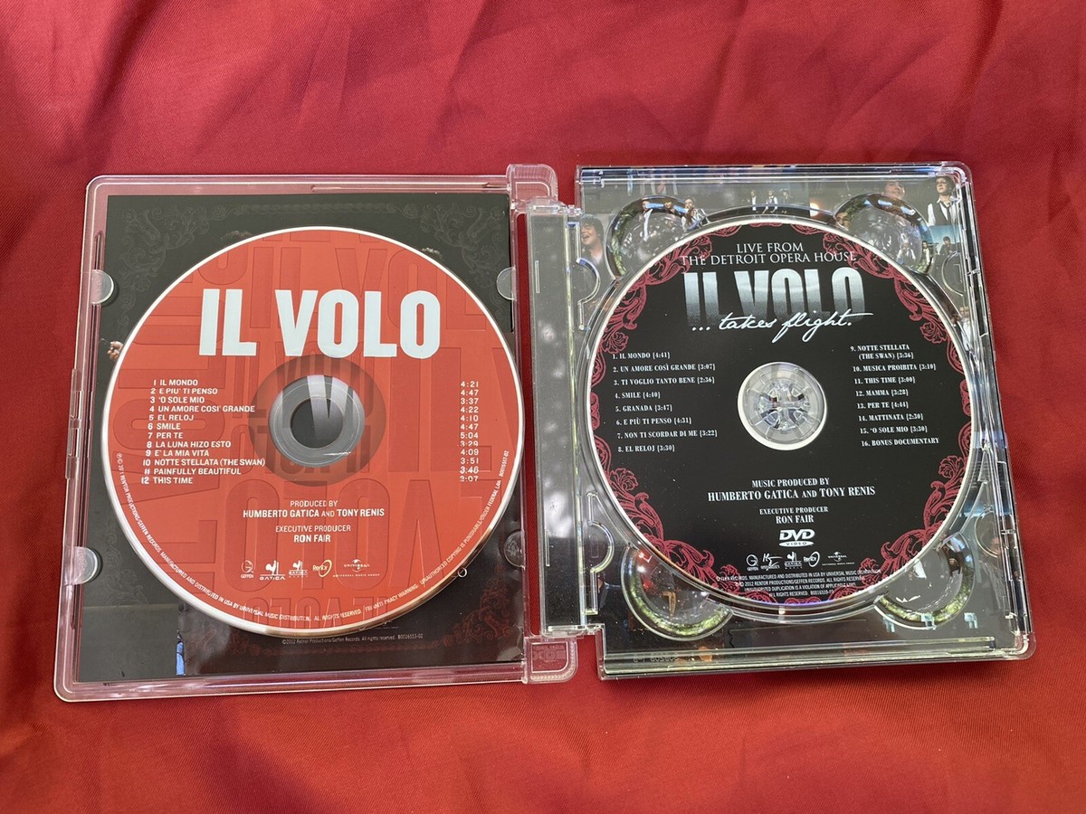 Il Volo Takes Flight Live From The Detroit Opera House DVD +