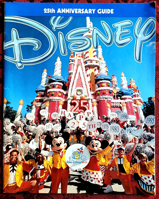 DISNEY Guide Walt Disney World 25th Anniversary Information