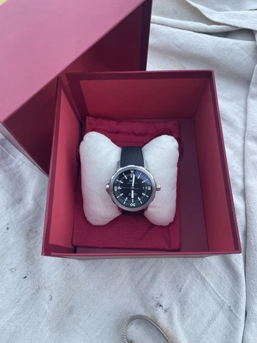IWC Schaffhausen Aquatimer Men Black face Watch