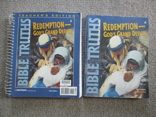 BJU Bible Truths Redemption God s Grand Design 6 Homeschool Bob Jones bju-bible-truths-redemption-god-s-grand-design-6-homeschool-bob-jones