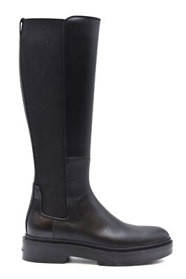 Santoni Black Boots WSHW59512SMONUORN01 EAM264