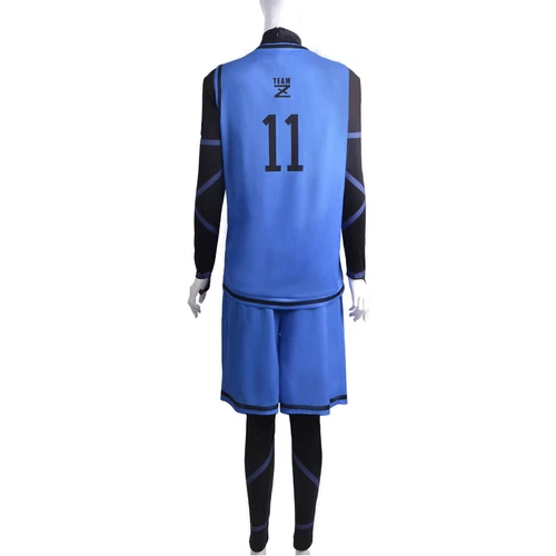 Blue Lock Isagi Yoichi Cosplay Costume Chigiri Hyoma Jersey Summer Suits 2025 - Picture 9 of 16
