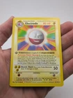 Pokemon Card Rare 1st Edition Shadowless Electrode 21/102 Base Set