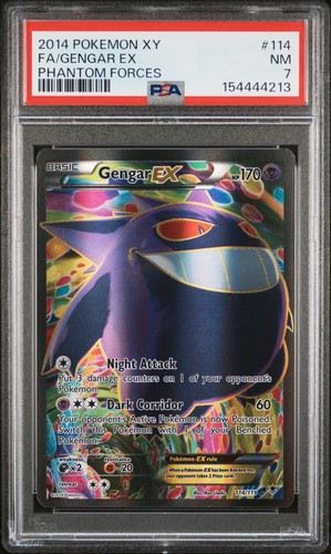 Gengar-EX graded PSA 7 for sale on eBay