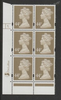 GB Specialised Machin SG.U409/Y1719 Cylinder 1. MNH.