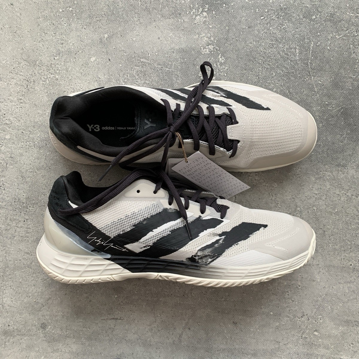 ヨッチ ADIDAS x YOHJI YAMAMOTO Y-3 DEFIANT SPEED 2 TENNIS SIZE US 9 UK