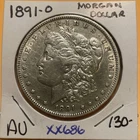 KEY RARE DATE 1891 O MORGAN DOLLAR VERY NICE AUNC. Condition XX686