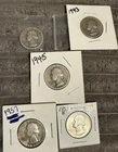 1937 D US Denver Mint Silver Washington Quarter Pre World War 2 Era (Lot 5)🔥