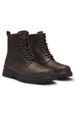 50552696 HUGO Men Ryan Smooth Leather Lace Up Boot - 50552696-OPENBROWN-11