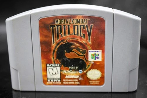 Mortal Kombat Trilogy (Nintendo 64, N64) Cartridge Only Tested Workin