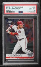 2019 Topps Chrome Update Target Carter Kieboom #22 Rookie RC 3do