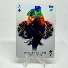 Hunter Brown RC #AA-56 - 2023 Topps Update - All Aces Rookie Card - Astros. rookie card picture