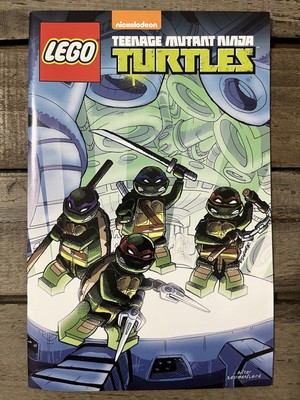 Teenage Mutant Ninja Turtles Lego #1 2014 SDCC IDW Comic Book TMNT Exclusive