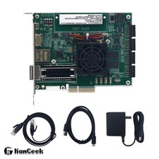HamGeek XCKU5P Development Boards FMCPCIE3.0 HDMI-compatible 100G Gigabit Ether