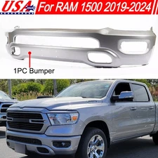 NEW #PSC Billet Silver Front Bumper Cover Face Bar Steel Fits 2019-2024 Ram 1500