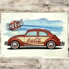 Coke Coca-Cola 8 x 12 Novelty Metal Sign Shrink-wrapped New!