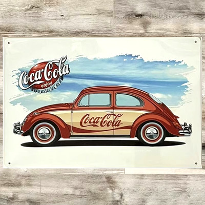 Coke Coca-Cola 8 x 12 Novelty Metal Sign Shrink-wrapped New!
