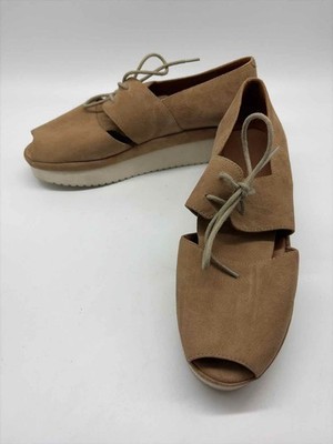 Pre-Owned L'Amour Des Pieds Tan Size 10 Platform Sandals